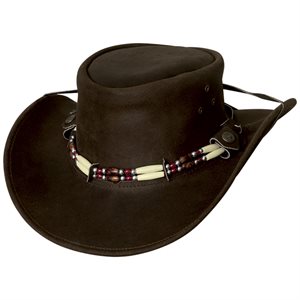 Bullhide Uplander Leather Australian Hat
