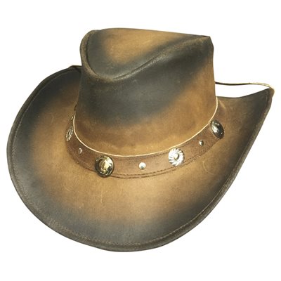 Bullhide Bunker Hill Leather Australian Hat