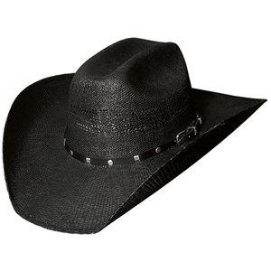 Chapeau de Cowboy Bullhide Black Arrow 20X en Paille