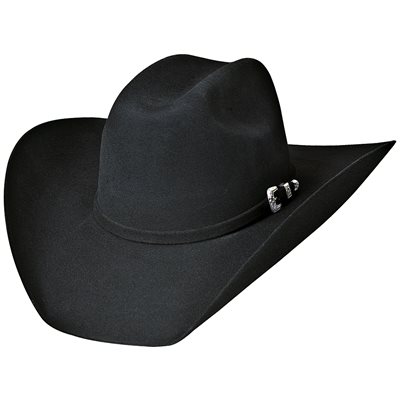 Chapeau de Cowboy Bullhide Legacy 8X en Feutre - Noir
