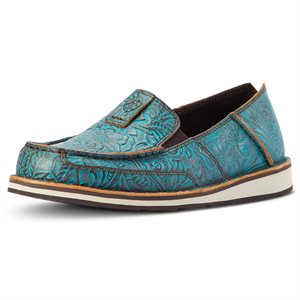 Chaussure Ariat Cruiser pour Femme - Brushed Turquoise Floral Emboss