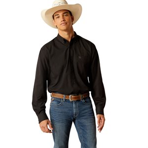 Ariat Men's 360 Airflow Classic Fit Western Shirt - Black