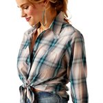 Ariat Ladies REAL Billie Jean Western Shirt - Tomboy Plaid