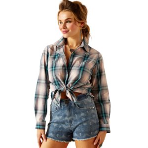 Ariat Ladies REAL Billie Jean Western Shirt - Tomboy Plaid