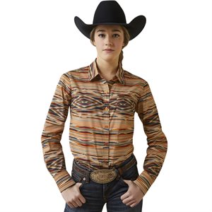 Chemise Western Ariat Chimayo Kirby Stretch pour Femme - Sunset Saltillo