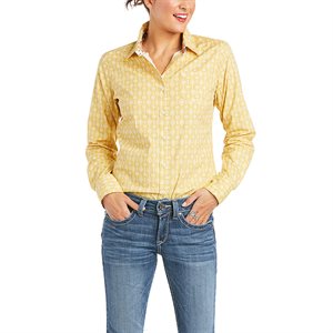 Ariat Ladies Kirby Stretch Western Shirt - Local Honey