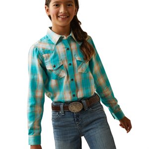 Ariat Kid's REAL Ojai Western Shirt - Ojai Plaid