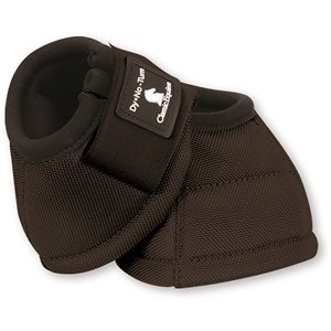 Classic Equine DyNo Turn Bell Boots - Black