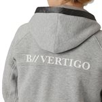 B Vertigo Ladies Gianna Hooded Sweater - Ash Grey