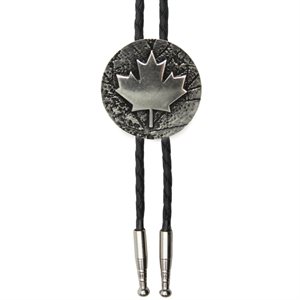 AndWest Canada Maple Leaf Bolo Tie