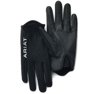 Ariat Unisex COOL Grip Riding Gloves - Black