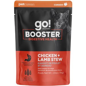 Go! Solutions Digestive Health Chicken and Lamb Stew Booster Dog Meal Topper