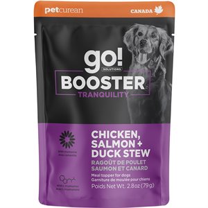 Go! Solutions Tranquility Chicken, Salmon and Duck Stew Booster Dog Meal Topper