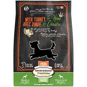 Oven-Baked Tradition Soft Dog Treats - Turkey and Hemp