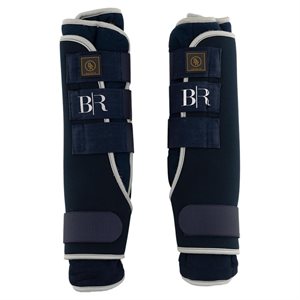 BR Front Legs Stable Boots - Blueberry