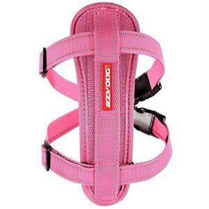 EzyDog Chest Plate Dog Harness - Pink