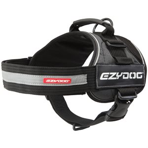 EzyDog Convert Dog Harness - Black