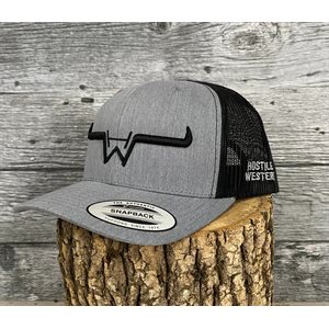 Hostile Western cap - Grey & Black