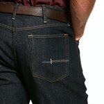 Jeans de Travail Ariat Rebar M4 Doublé Flanelle pour Homme - Rinse