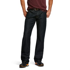 Jeans de Travail Ariat Rebar M4 Doublé Flanelle pour Homme - Rinse