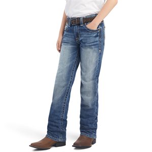 Ariat Boy's B5 Slim Cutler Stackable Straight Leg Western Jean - Dakota