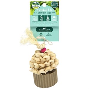 Oxbow Enriched Life Celebration Cupcake Small Animal Chew Toy
