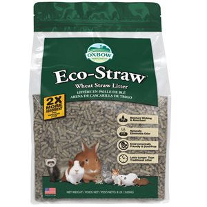 Litière de Granules de Blé Oxbow Eco-Straw pour Rongeur