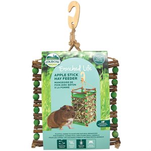 Oxbow Enriched Life Apple Stick Small Animal Hay Feeder