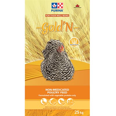 Purina Gold'N Layena with Flaxseed Laying Hens Feed 25kg