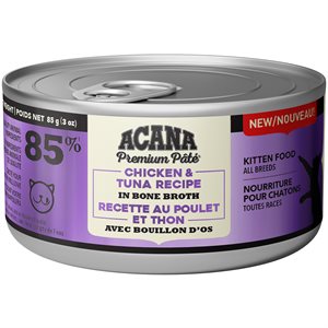 Acana Premium Pâté Chicken & Tuna Wet Kitten Food
