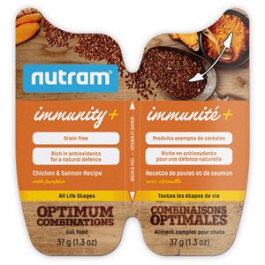 Nourriture Humide pour Chat Nutram Immunité+ Poulet et Saumon