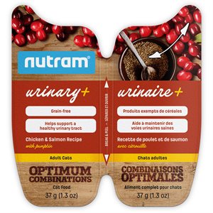 Nourriture Humide pour Chat Nutram Urinaire+ Poulet et Saumon