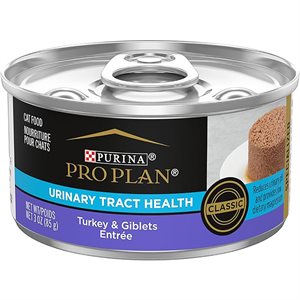 Pro Plan Adult Urinary Tract Health Turkey & Giblets Entrée Classic Wet Cat Food