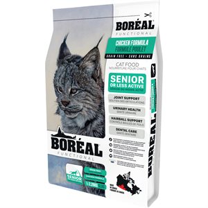 Boréal Functional Senior and Less Active Chicken Dry Cat Food