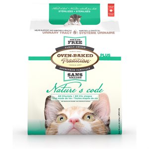 Oven-Baked Tradition Nature's Code Grain-Free Urinary Care Dry Cat Food