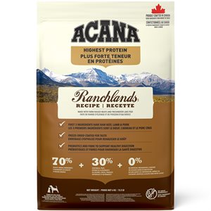 Acana Highest Protein Ranchlands Dry Dog Food
