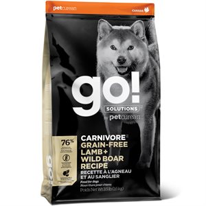 Go! Solutions Carnivore Grain-Free Lamb and Boar Dry Dog Food