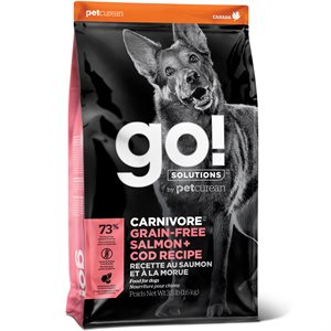 Go! Solutions Carnivore Grain-Free Salmon and Cod Dry Dog Food