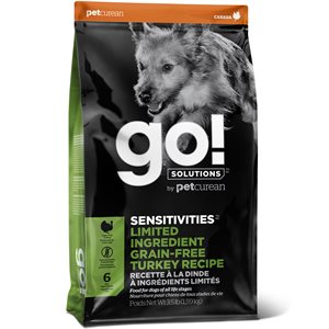 Go! Solutions Sensitivities Limited Ingredient Grain-Free Turkey Dry Dog Food