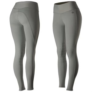 Horze Ladies Juliet HyPer Flex Knee Patch Tights - Grey