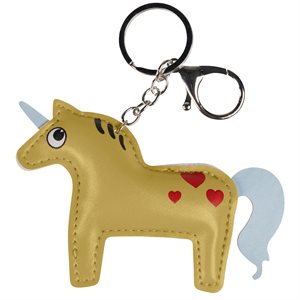 Horze Unicorn Love Keychain - Gold