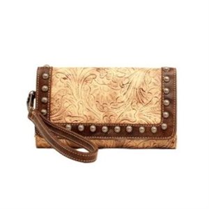 Blazin Roxx faux leather wallet - Taupe