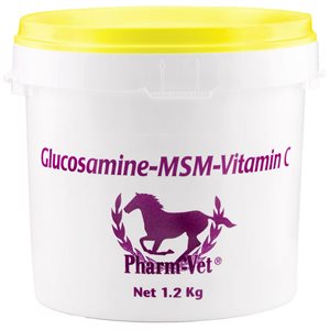 Supplément Pharm-Vet Glucosamine-MSM-Vitamine C 1.2kg