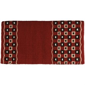 Country Legend Jack in the Box Saddle Blanket - Red, White & Black